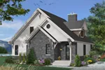 Rustic House Plan Front Photo 04 - Duffy Pass Cottage Cabin Home 032D-0368 - Search House Plans and More