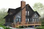 Cabin & Cottage House Plan Front Photo 09 - Duffy Pass Cottage Cabin Home 032D-0368 - Search House Plans and More