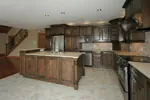 Rustic House Plan Kitchen Photo 01 - Duffy Pass Cottage Cabin Home 032D-0368 - Search House Plans and More