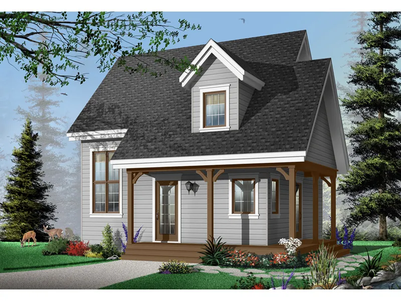 Country House Plan Front Photo 01 - Colegrove Cottage Home 032D-0456 - Search House Plans and More