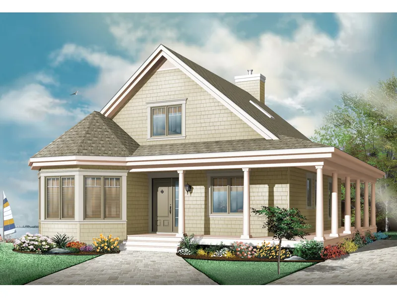 Victorian House Plan Front Image - Keating Summit Country Home 032D-0457 - Search House Plans and More