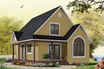 Traditional House Plan Front Image - Costello Cottage Home 032D-0458 - Search House Plans and More