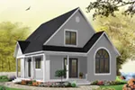Arts & Crafts House Plan Front of Home Photo 12 - Costello Cottage Home 032D-0458 - Search House Plans and More