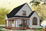 Traditional House Plan Front Photo 05 - Costello Cottage Home 032D-0458 - Search House Plans and More