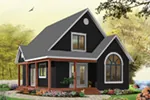 Arts & Crafts House Plan Front Photo 06 - Costello Cottage Home 032D-0458 - Search House Plans and More
