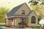 Arts & Crafts House Plan Front Photo 07 - Costello Cottage Home 032D-0458 - Search House Plans and More
