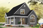 Arts & Crafts House Plan Front Photo 08 - Costello Cottage Home 032D-0458 - Search House Plans and More