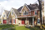 Exceptional Traditional Plan With Triple Steep Gables