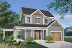 Front Photo 01 - Donegal Pass Country Home 032D-0503 - Search House Plans and More
