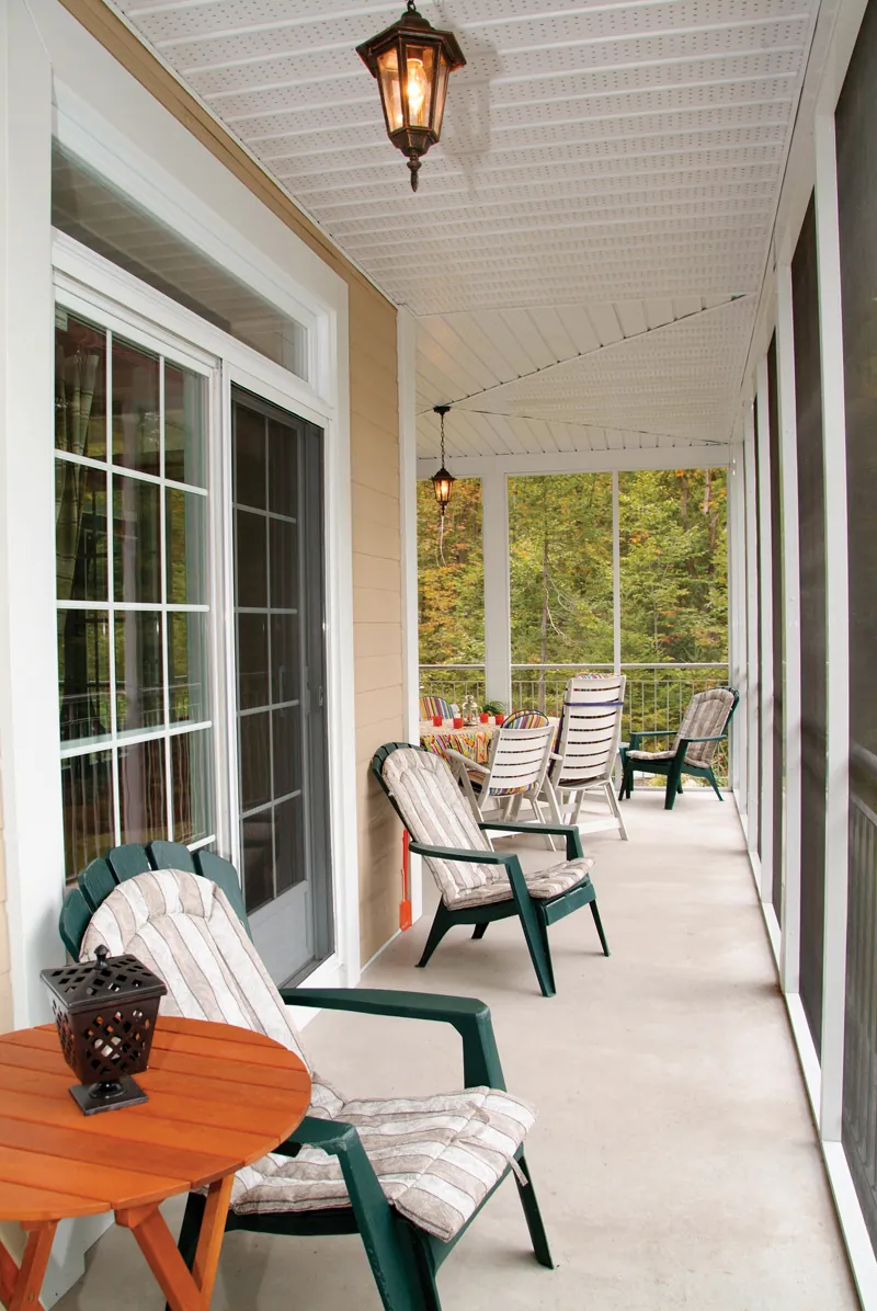 Screened Porch Photo 01 - Donegal Pass Country Home 032D-0503 - Search House Plans and More