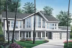 Country House Plan Front Image - Laurel Manor Craftsman Home 032D-0511 - Shop House Plans and More