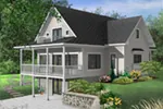 Lake House Plan Front Photo 03 - Sunderlin Cabin Home 032D-0517 - Shop House Plans and More
