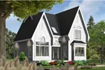 Waterfront House Plan Front Photo 01 - Glenburn Farm Country Home 032D-0518 - Search House Plans and More