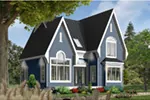 Waterfront House Plan Front Photo 02 - Glenburn Farm Country Home 032D-0518 - Search House Plans and More