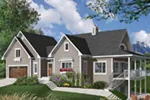 Vacation House Plan Front Photo 02 - Maplewood Cabin Lake Home 032D-0519 - Shop House Plans and More