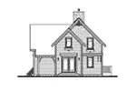 Mountain House Plan Front Elevation - Country Bend Cottage Lake Home 032D-0532 - Search House Plans and More