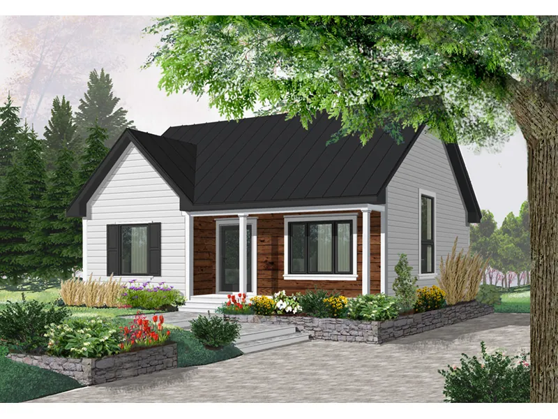Country House Plan Front Photo 01 - Ladina Country Home 032D-0542 - Shop House Plans and More