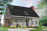 Cabin & Cottage House Plan Front Photo 03 - Harrisburg Country Farmhouse 032D-0549 - Search House Plans and More