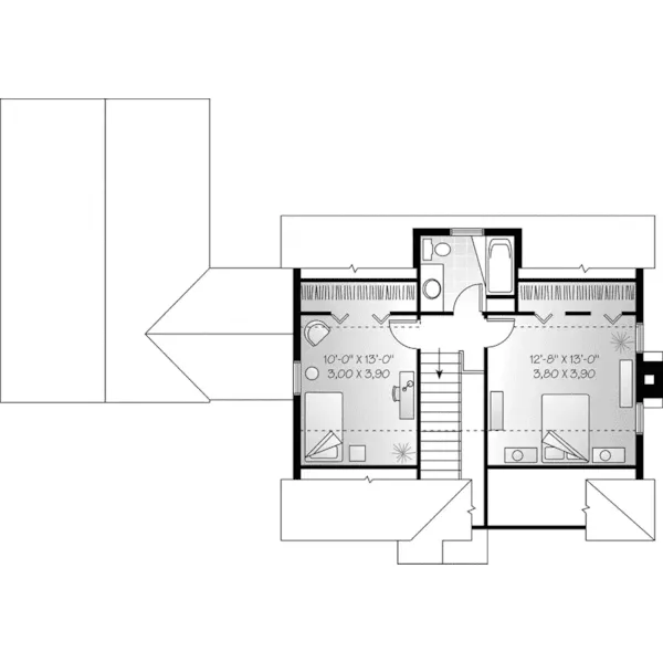 Country House Plan Second Floor - Blue Bell Country Home 032D-0555 - Search House Plans and More