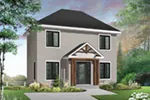 Traditional House Plan Front Photo 03 - Pomeroy Colonial Home 032D-0561 - Shop House Plans and More