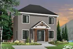Country House Plan Front Photo 02 - Gradyville Colonial Home 032D-0562 - Search House Plans and More
