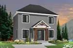 Traditional House Plan Front Photo 05 - Gradyville Colonial Home 032D-0562 - Search House Plans and More