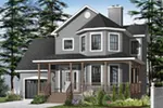 Modern House Plan Front Photo 02 - Cromwell Farm Two-Story Home 032D-0573 - Search House Plans and More