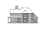 Southern House Plan Rear Elevation - Manning Country Farmhouse 032D-0599 - Shop House Plans and More