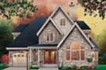 Front Image - Sherwyn European Home 032D-0601 - Shop House Plans and More