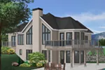 Traditional House Plan Front Photo 03 - Swissvale Mountain Home 032D-0605 - Shop House Plans and More