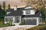 Southern House Plan Front Photo 01 - Arborfield Traditional Home 032D-0620 - Search House Plans and More