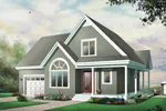 Modern House Plan Front Photo 01 - Highmore Country Home 032D-0622 - Search House Plans and More