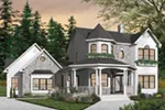 Arts & Crafts House Plan Front Photo 01 - Hereford Country Victorian Home 032D-0638 - Search House Plans and More