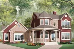 Country House Plan Front Photo 04 - Hereford Country Victorian Home 032D-0638 - Search House Plans and More