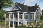 Southern House Plan Front Photo 02 - Hackberry Creek Cottage Home 032D-0643 - Search House Plans and More