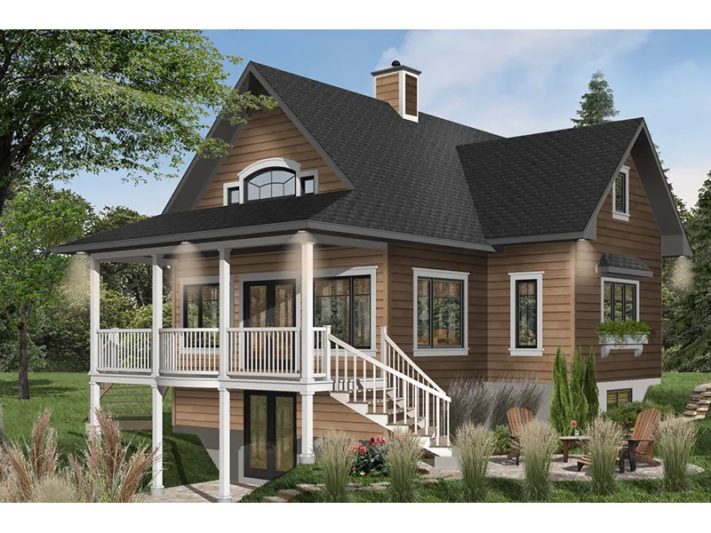 Country House Plan Front Photo 03 - Hackberry Creek Cottage Home 032D-0643 - Search House Plans and More