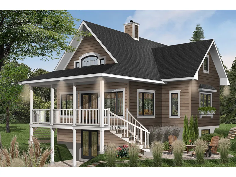 Country House Plan Front Photo 04 - Hackberry Creek Cottage Home 032D-0643 - Search House Plans and More