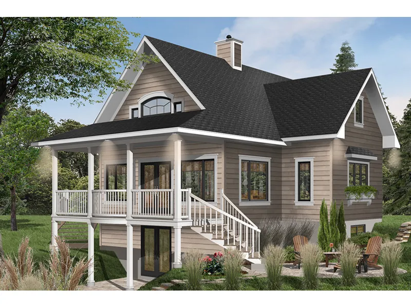 Country House Plan Front Photo 05 - Hackberry Creek Cottage Home 032D-0643 - Search House Plans and More
