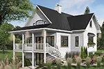 Southern House Plan Rear Photo 01 - Hackberry Creek Cottage Home 032D-0643 - Search House Plans and More