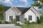 Traditional House Plan Front Photo 03 - Craigranch One-Story Home 032D-0648 - Search House Plans and More