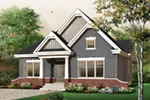 Country House Plan Front Photo 01 - Shady Shore Sunbelt Home 032D-0652 - Shop House Plans and More