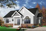Traditional House Plan Front Photo 01 - Malcolm Farm Country Home 032D-0655 - Shop House Plans and More