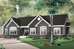 Shingle House Plan Front Photo 03 - Primrose Creek Country Home 032D-0659 - Shop House Plans and More
