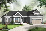Craftsman House Plan Front Photo 04 - Cantera Craftsman Home 032D-0661 - Search House Plans and More
