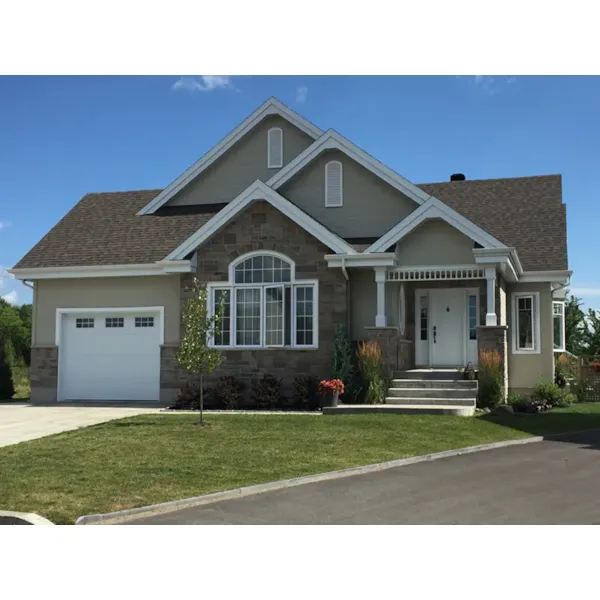 Craftsman Style Ranch Has Two Covered Porches