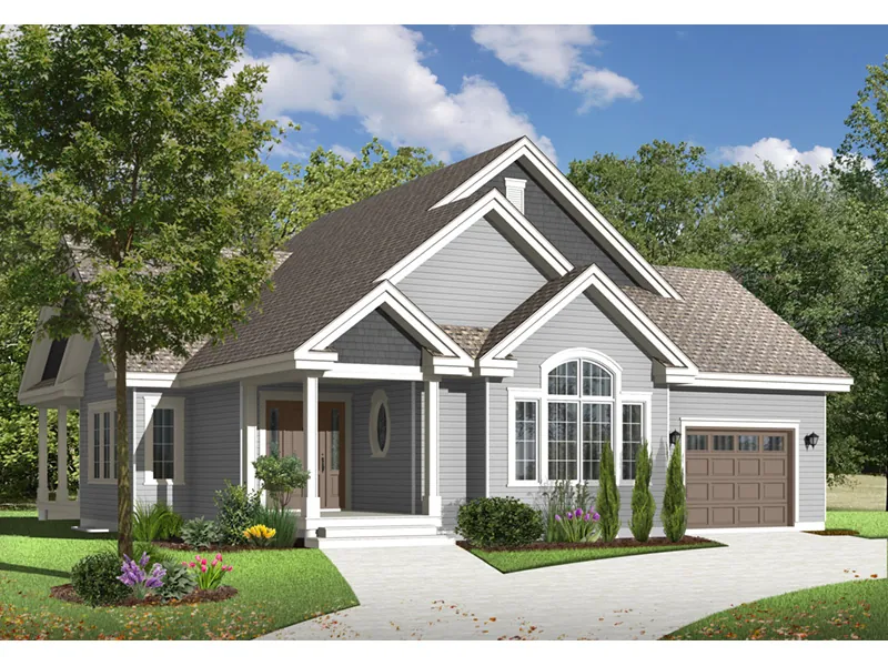 Craftsman House Plan Front Photo 05 - Gascony Parc Craftsman Home 032D-0667 - Search House Plans and More