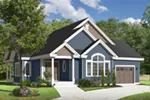 Craftsman House Plan Front Photo 06 - Gascony Parc Craftsman Home 032D-0667 - Search House Plans and More