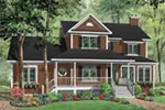 Traditional House Plan Front Photo 03 - Packard Place Country Home 032D-0682 - Shop House Plans and More