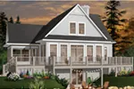 Southern House Plan Front Photo 02 - Crestwood Lake Waterfront Home 032D-0686 - Search House Plans and More
