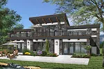 Contemporary House Plan Front Photo 01 - Castlegar Vacation Home 032D-0701 - Search House Plans and More